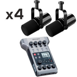 Pack Podcast x4 Micros